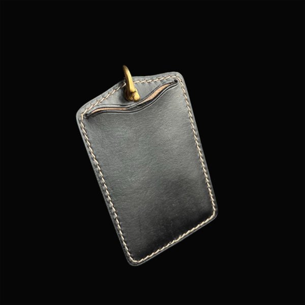 Custom 3D Pet Portrait Card Wallet – Leather Card Holder for Pet Lovers - Image 3
