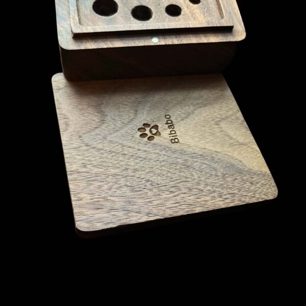 Custom Pet Memorial Box - Wooden Keepsake for Pet Teeth, Loss Gift for Dog or Cat, Remembrance Gift for Pet Hair - Image 3